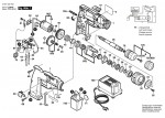 Bosch 0 601 930 768 Gsb 9,6 Ves Batt-Oper Drill 9.6 V / Eu Spare Parts